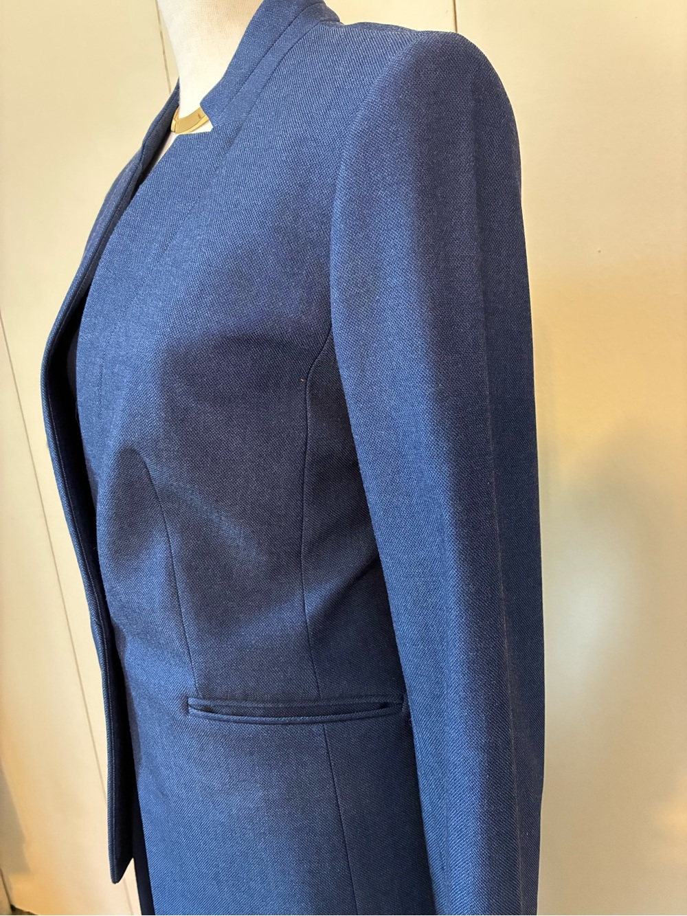 Talbots Modern Collar Blazer - Picture 11 of 13